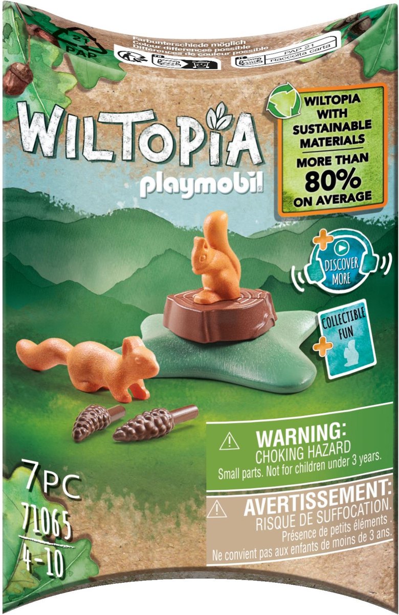 Afbeelding laden in galerijviewer, Playmobil wiltopia eekhoorns - 71065