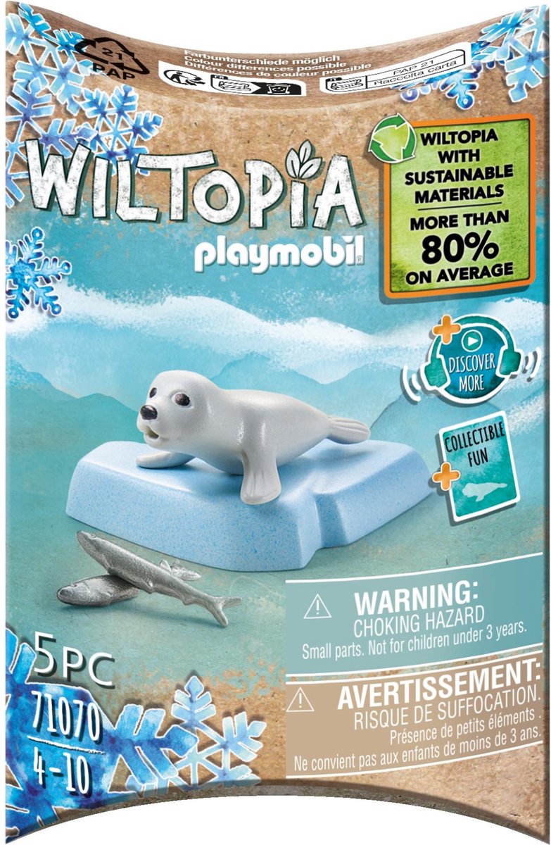 Afbeelding laden in galerijviewer, Playmobil wiltopia baby zeehond - 71070