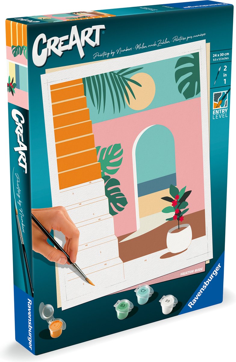 Load image into Gallery viewer, Ravensburger creart schilderen op nummer - vakantie