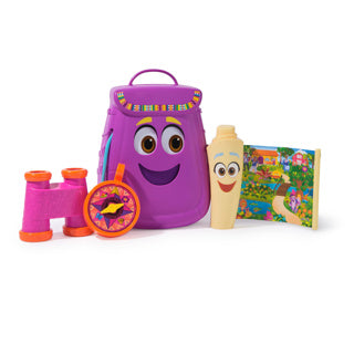 Load image into Gallery viewer, Dora de explorer dora - mijn avonturenrugzak, met ontdekkersaccessoires, een oprolbare kaart, speelgoedverrekijker en kompas