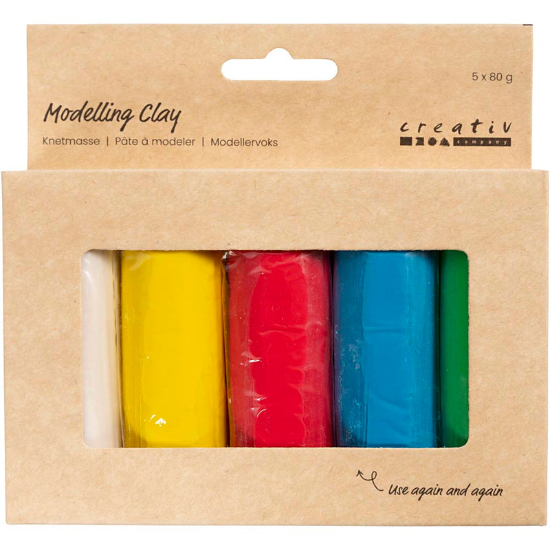 Afbeelding laden in galerijviewer, Https: www.cchobby.nl boetseerklei-h-9-5-cm-diverse-kleuren-5x80-gr-1-emmer