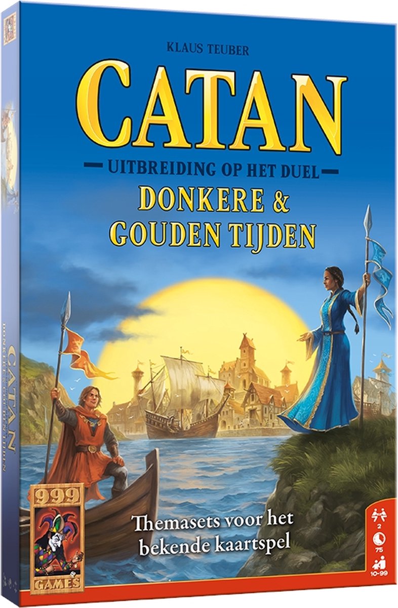 Load image into Gallery viewer, 999games 999 games catan: het duel - donkere gouden tijden bordspel