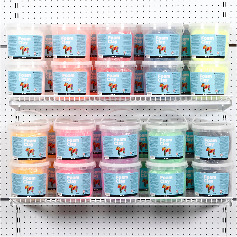 Afbeelding laden in galerijviewer, Https: www.cchobby.nl foam-clayr-diverse-kleuren-10-emmer-1-doos