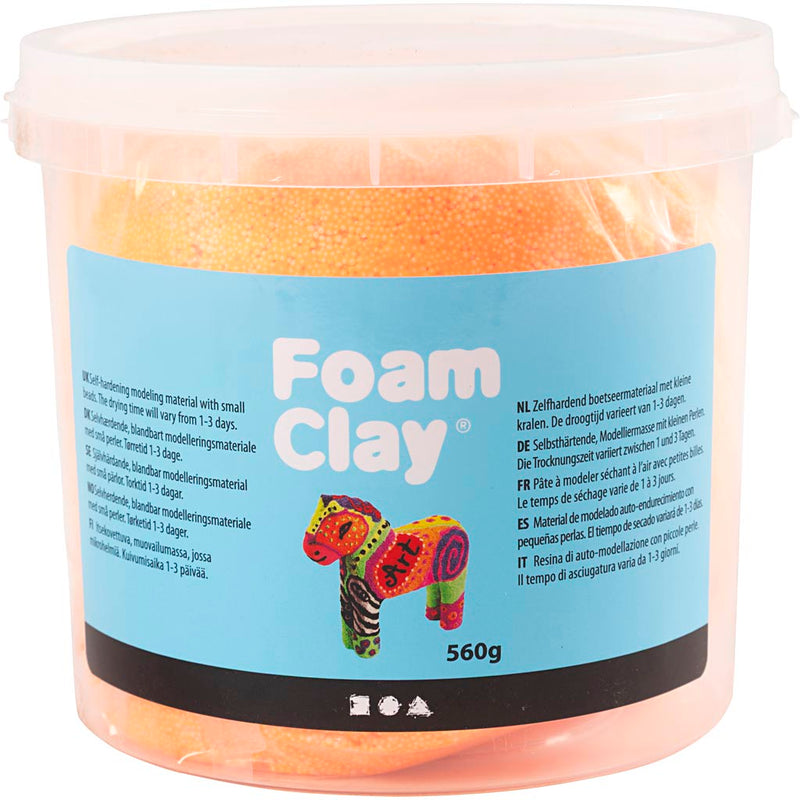 Afbeelding laden in galerijviewer, Https: www.cchobby.nl foam-clayr-oranje-560-gr-1-emmer