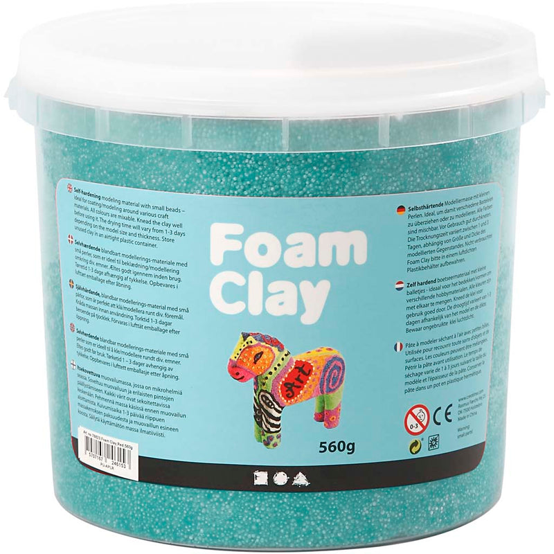 Load image into Gallery viewer, Foam clay https: www.cchobby.nl foam-clayr-donkergroen-560-gr-1-emmer