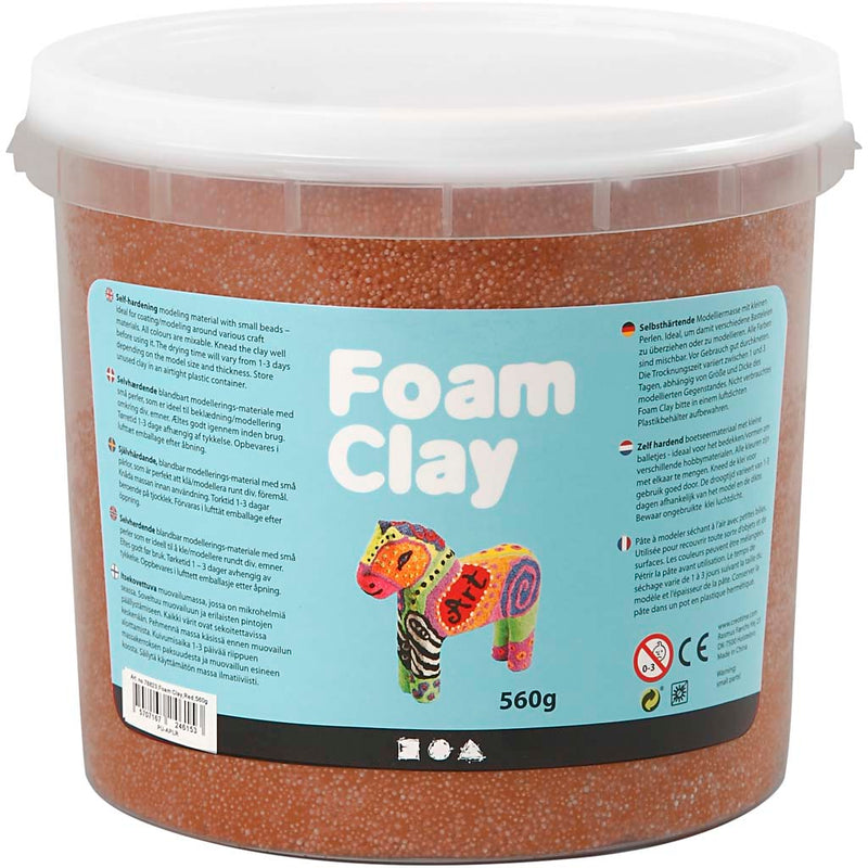 Load image into Gallery viewer, Https: www.cchobby.nl foam-clayr-bruin-560-gr-1-emmer