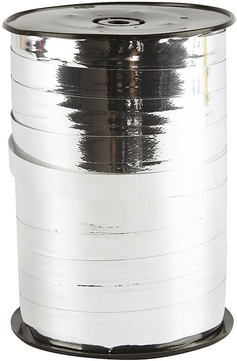 Load image into Gallery viewer, Creativ company krullint, b: 10 mm, zilver metallic, 250 m
