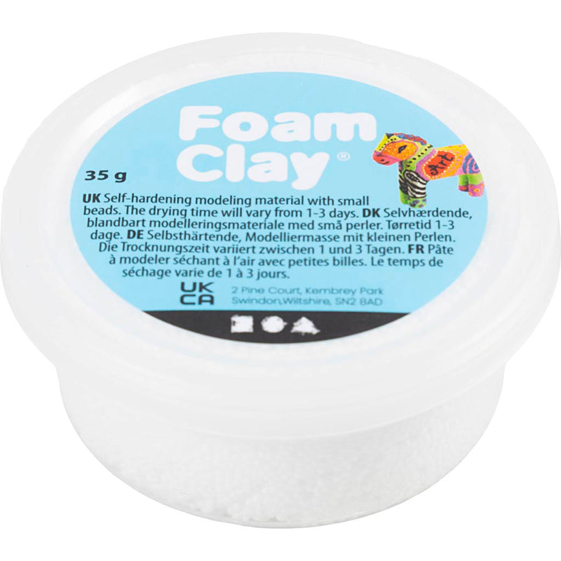Afbeelding laden in galerijviewer, Https: www.cchobby.nl foam-clayr-wit-35-gr-1-doosje-789218