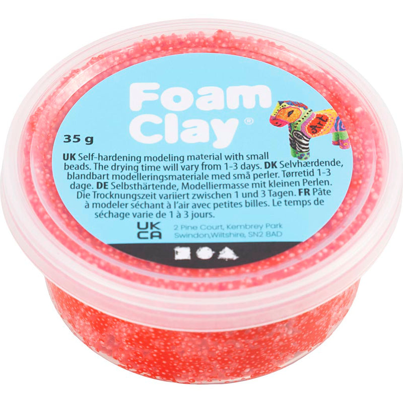 Afbeelding laden in galerijviewer, Foam clay https: www.cchobby.nl foam-clayr-rood-35-gr-1-doosje-789238