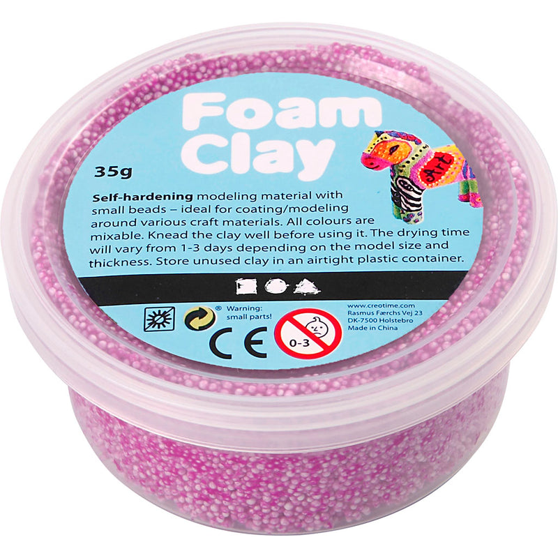 Load image into Gallery viewer, Foam clay - neon paars, 35gr.