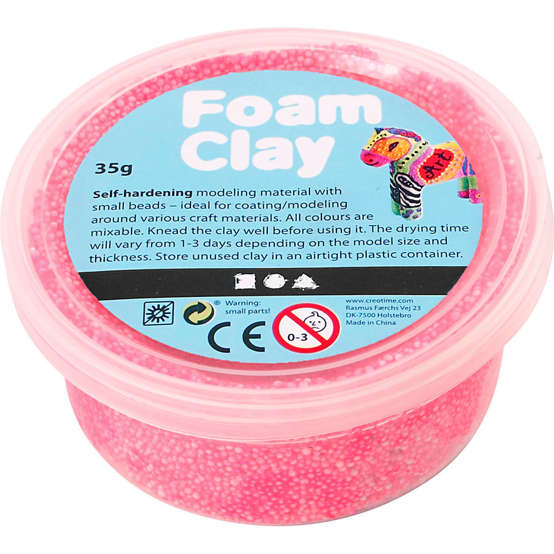 Load image into Gallery viewer, Foam clay https: www.cchobby.nl foam-clayr-neon-roze-35-gr-1-doosje