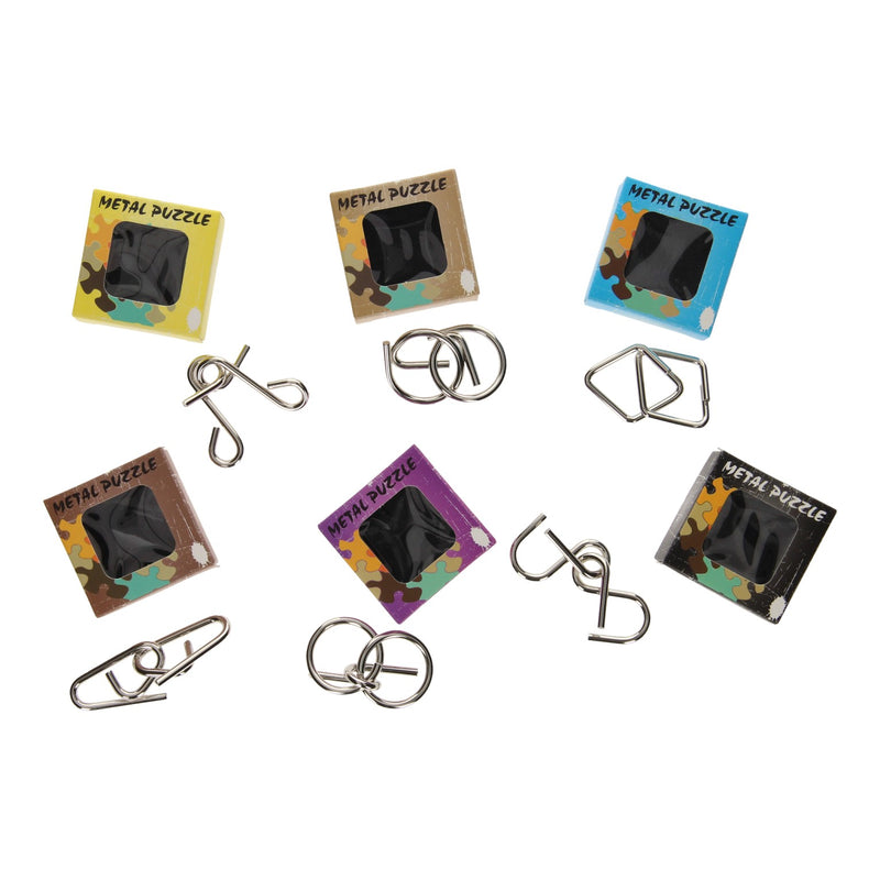 Load image into Gallery viewer, Metalen mini breinpuzzel