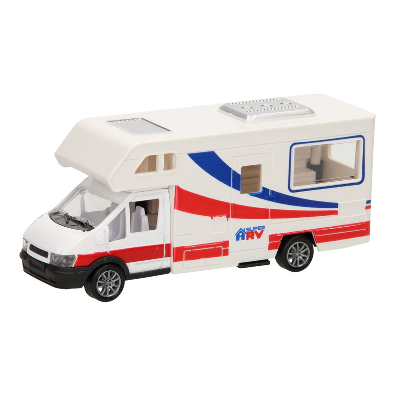 Load image into Gallery viewer, Die-cast camper wit