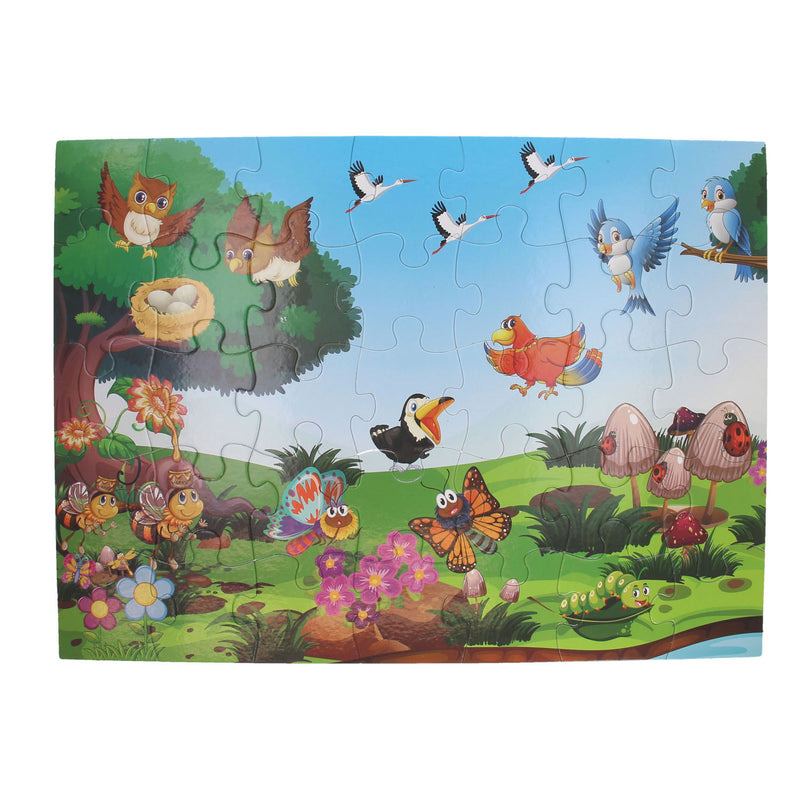Load image into Gallery viewer, Lobbes speelgoed bv vloerpuzzel buitenleven, 35st.