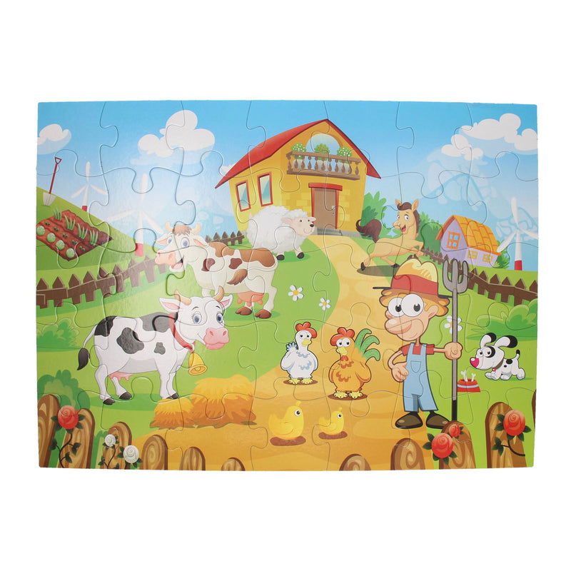 Load image into Gallery viewer, Lobbes speelgoed bv vloerpuzzel boerderij, 35st.