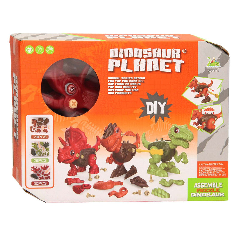 Load image into Gallery viewer, Triceratops - bouw je eigen dino