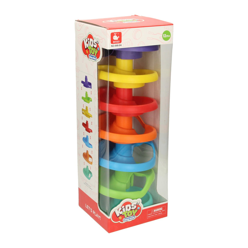 Load image into Gallery viewer, Lobbes ballentoren speelgoed voor baby's - kleurrijk en educatief.