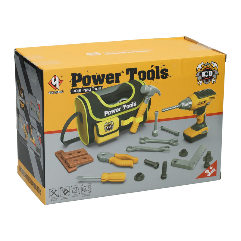Load image into Gallery viewer, Lobbes speelgoed bv power tools luxe gereedschapkist