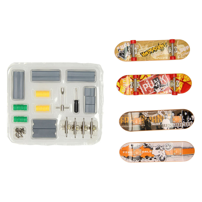 Afbeelding laden in galerijviewer, Vinger skateboard set