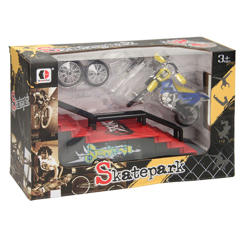Afbeelding laden in galerijviewer, Vinger skateboard met stunt trail