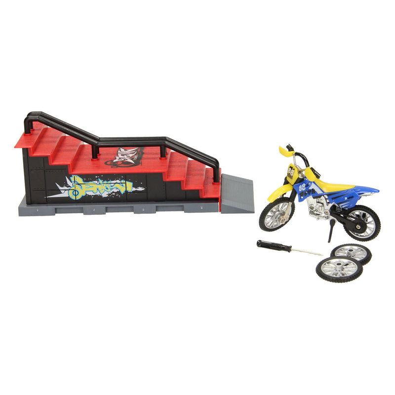 Afbeelding laden in galerijviewer, Vinger skateboard met stunt trail