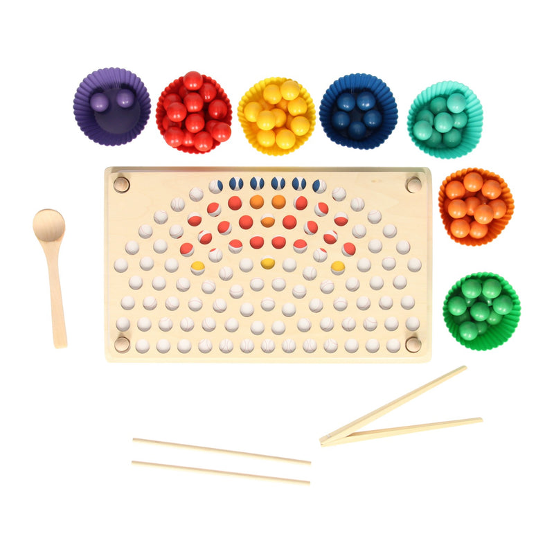 Load image into Gallery viewer, Regenboog cup ballenspel