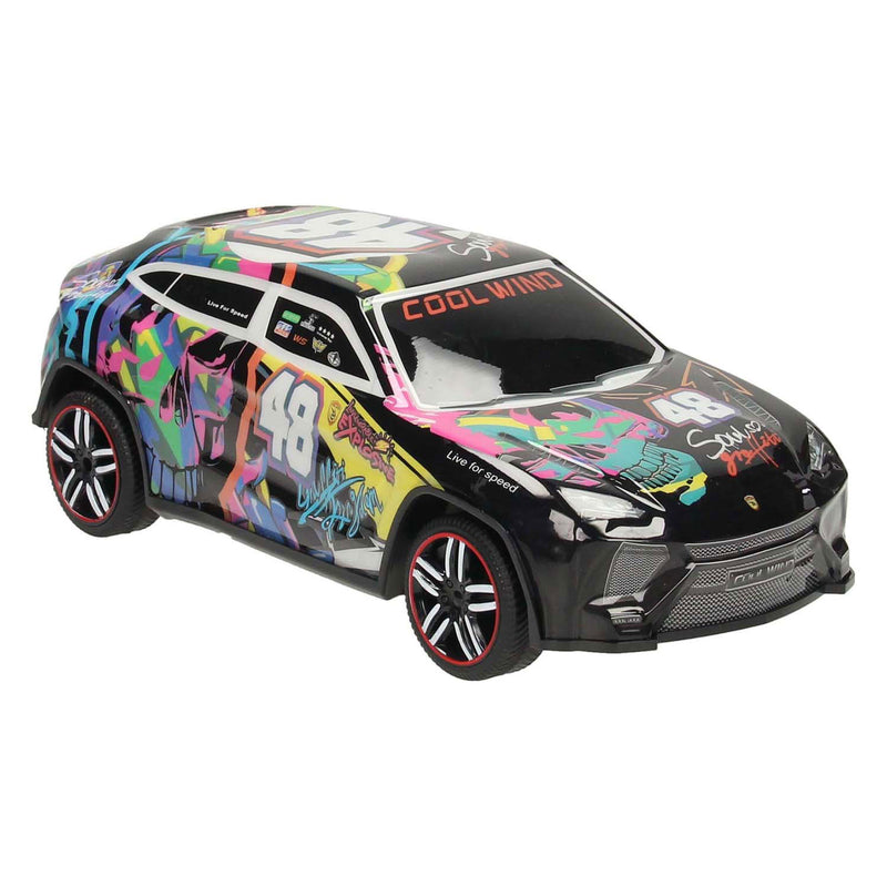 Load image into Gallery viewer, Lobbes speelgoed bv rc bestuurbare racewagen softbody graffity