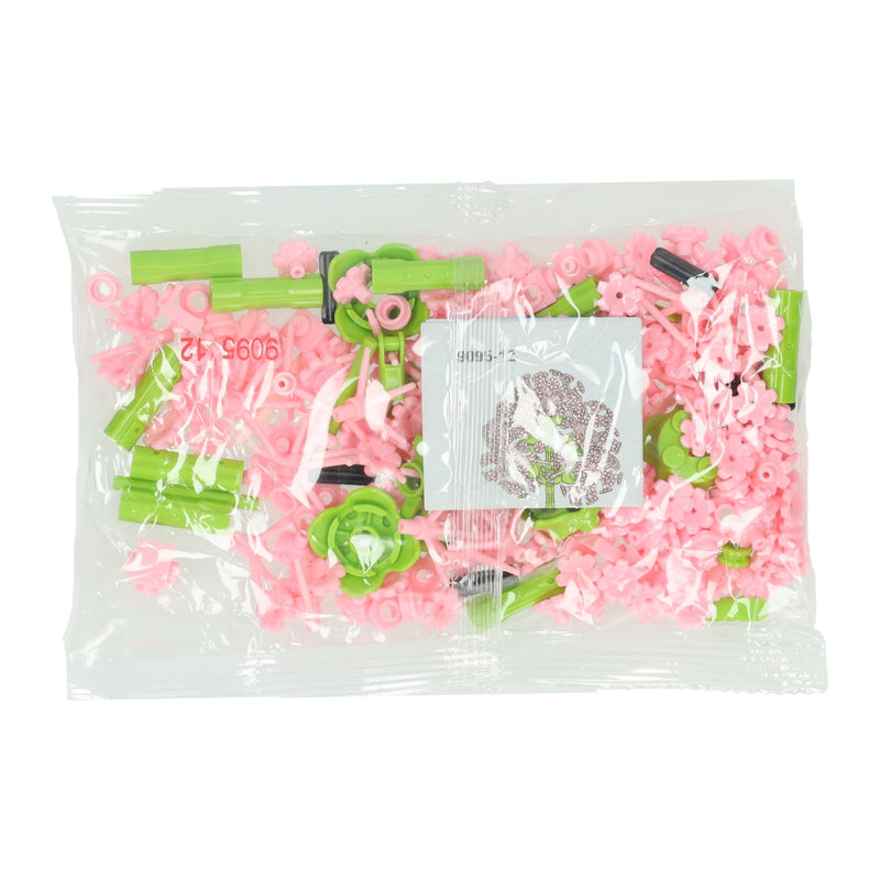 Load image into Gallery viewer, Lobbes bloemen bouwset roze - 227dlg.