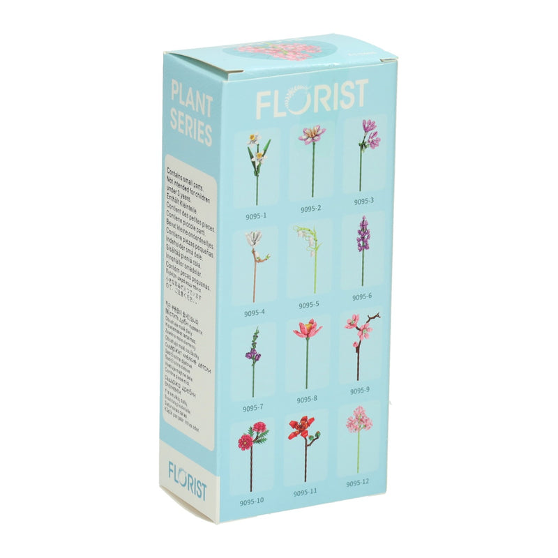 Load image into Gallery viewer, Lobbes bloemen bouwset roze - 227dlg.