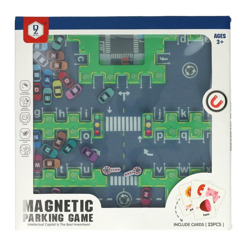 Afbeelding laden in galerijviewer, Magnetisch parkeerspel - 49dlg.
