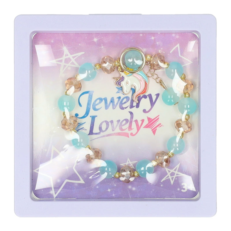 Afbeelding laden in galerijviewer, Armband met eenhoornbedel