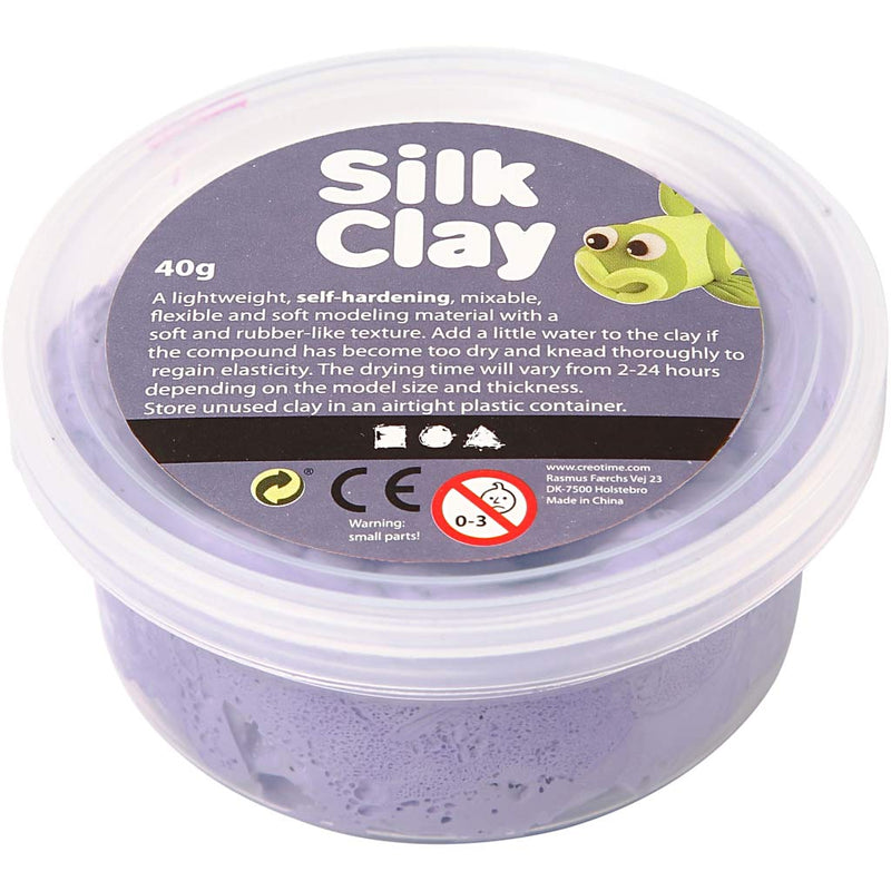 Load image into Gallery viewer, Silk clay https: www.cchobby.nl silk-clayr-paars-40-gr-1-doosje