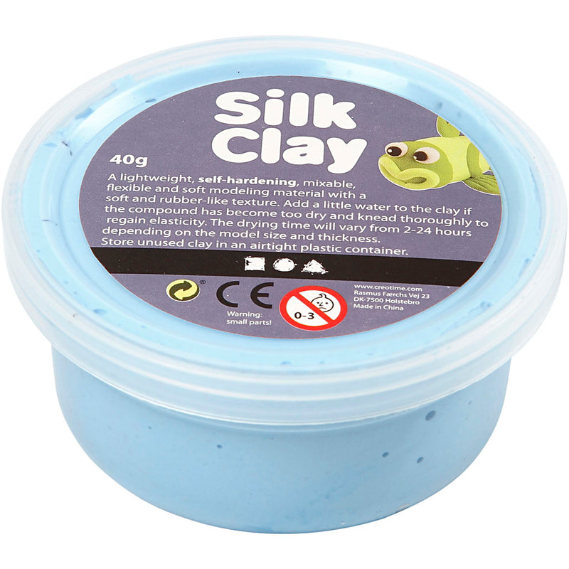 Load image into Gallery viewer, Silk clay - neon blauw, 40gr.
