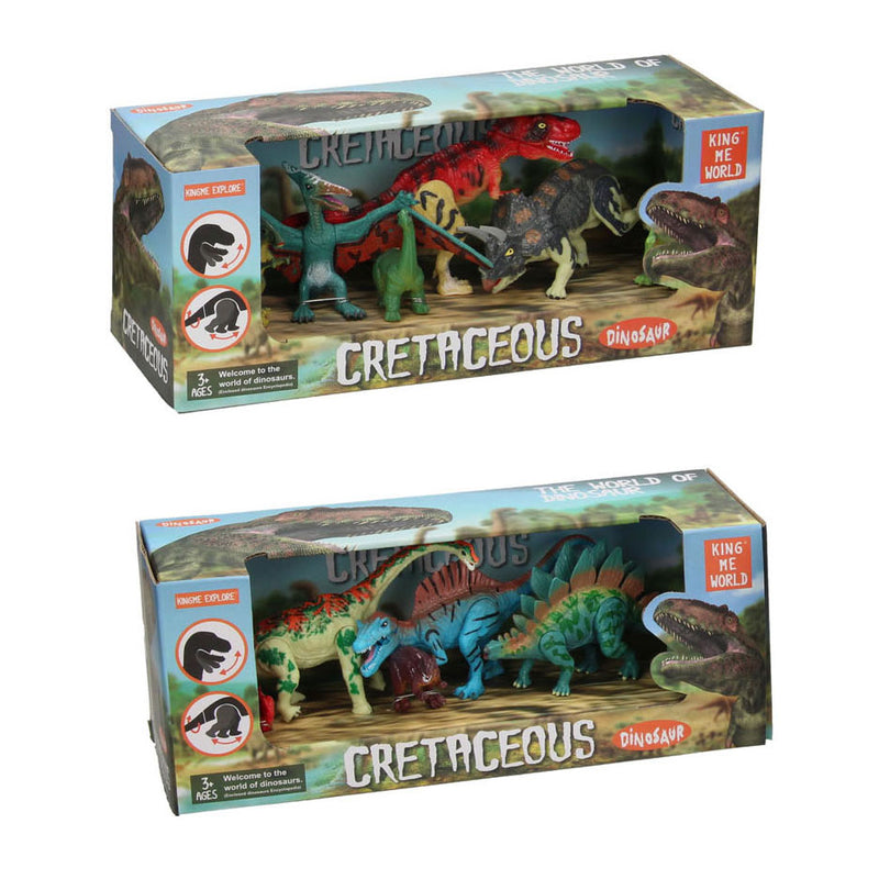 Load image into Gallery viewer, Luxe dino speelset, 6dlg.