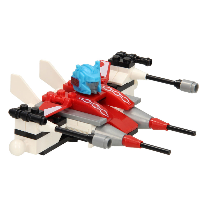 Afbeelding laden in galerijviewer, Lobbes bouwset titan heroes - space rood - 73dlg.
