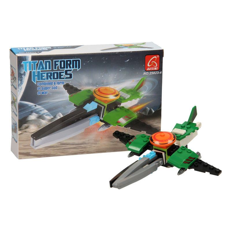 Afbeelding laden in galerijviewer, Bouwset titan heroes - space groen, 51dlg.