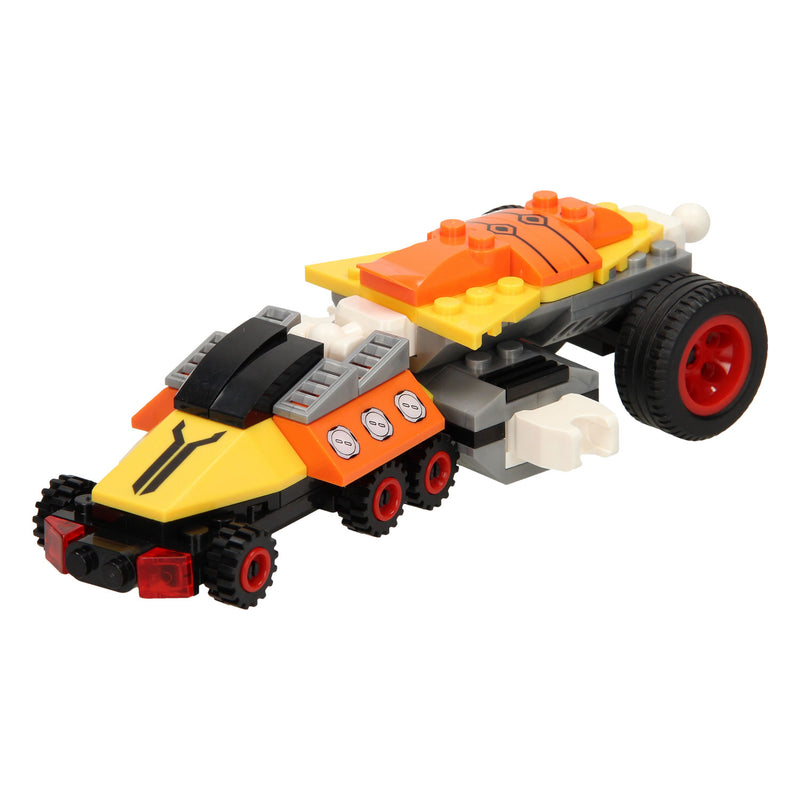 Afbeelding laden in galerijviewer, Lobbes bouwset titan heroes - space explorer oranje - 96dlg.