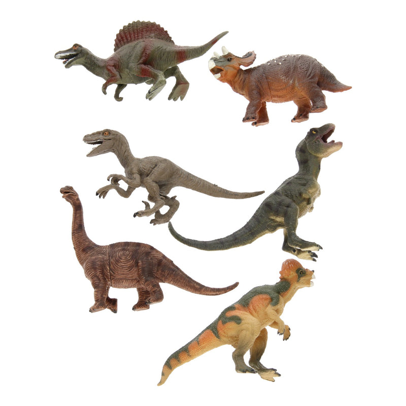 Load image into Gallery viewer, Dinosaurus luxe speelset, 6st.
