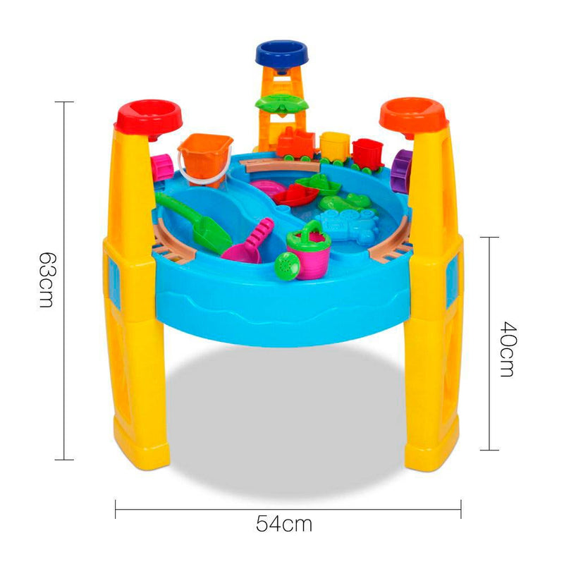 Load image into Gallery viewer, zanden waterspeelplaats met parasol