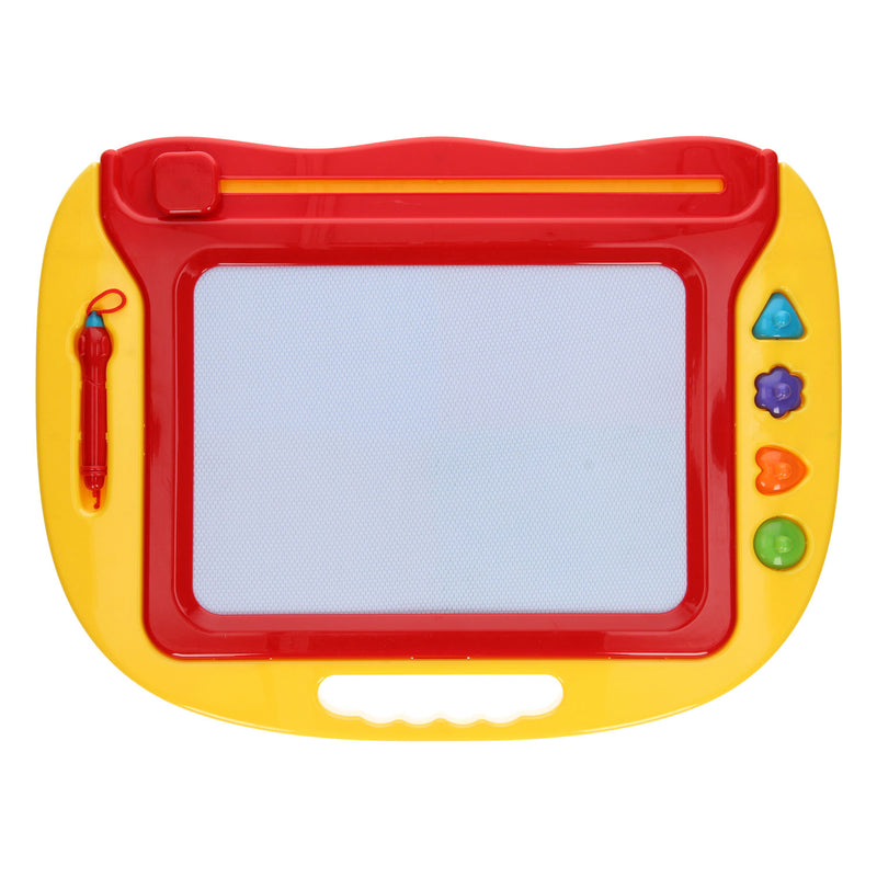 Load image into Gallery viewer, Magnetisch Tekenbord XL - Geel Rood