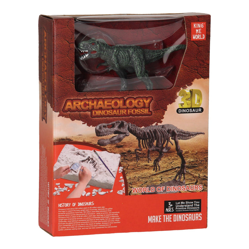 Load image into Gallery viewer, Dino skelet bikken - rood