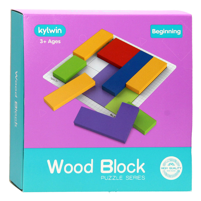 Afbeelding laden in galerijviewer, Iq puzzel hout