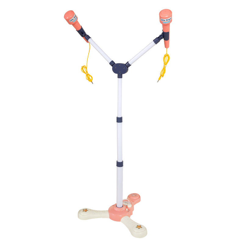 Load image into Gallery viewer, Duo Microfoon Standaard Roze