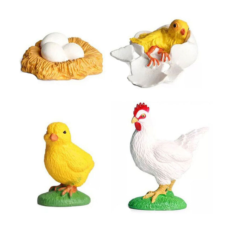 Load image into Gallery viewer, Cycplus levenscyclus haan speelfiguren set