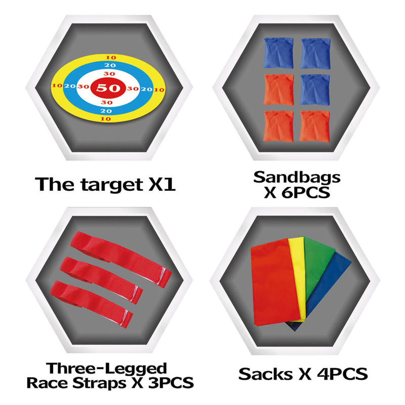 Load image into Gallery viewer, Lobbes speelgoed bv classic games outdoor 3in1 buitenspellen