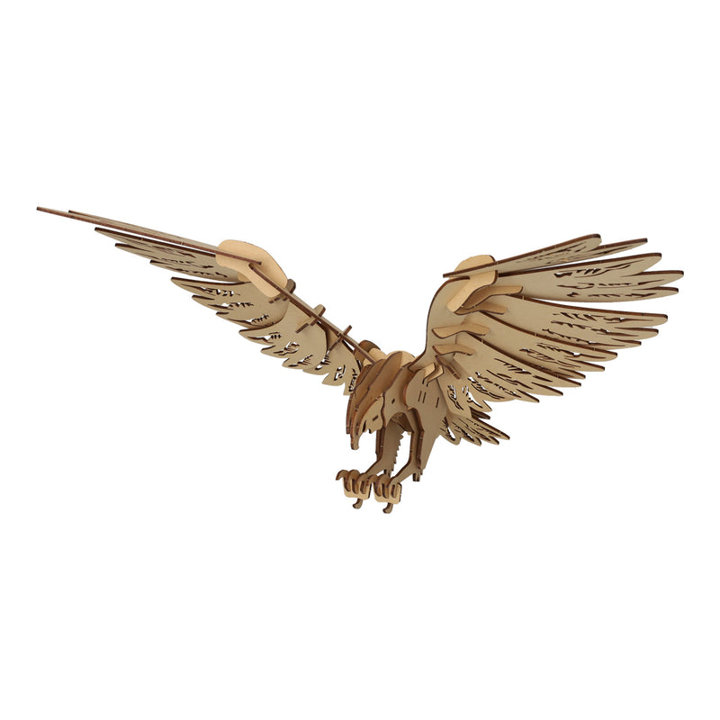 Load image into Gallery viewer, Lobbes speelgoed bv lobbes houten bouwpakket adelaar 3d puzzel speelgoed creatief.