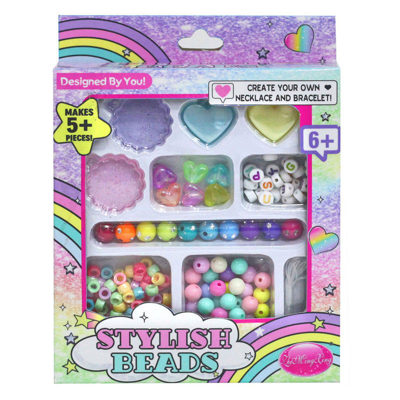 Load image into Gallery viewer, Stylish beads rainbow sieraden maken