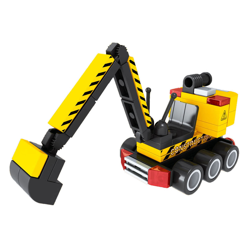 Afbeelding laden in galerijviewer, Bouwset constructie graafmachine - 75dlg.