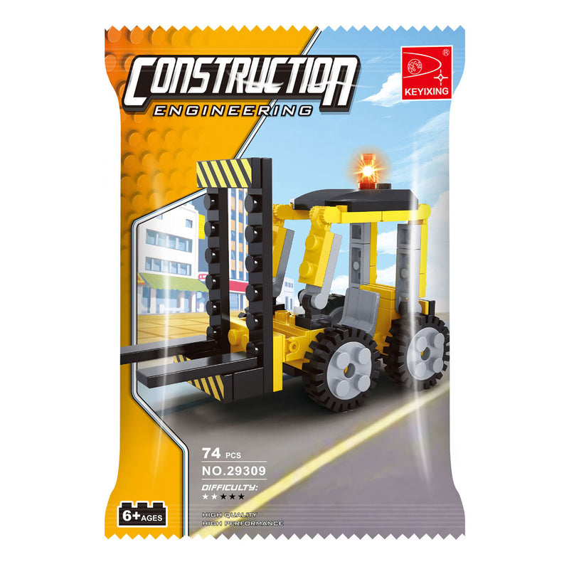 Afbeelding laden in galerijviewer, Lobbes bouwset constructie heftruck - 74dlg.