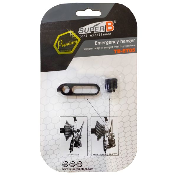Afbeelding laden in galerijviewer, M-wave derailleurpad super b tb-et05 - zwart